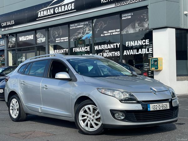 Renault Megane Estate, Diesel, 2013, Silver