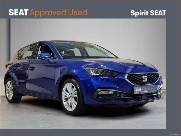 SEAT Leon Hatchback, Petrol, 2021, Blue