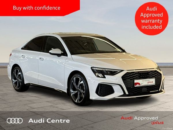 Audi A3 Saloon, Petrol, 2023, White