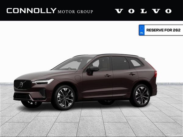 Volvo XC60 SUV, Petrol Plug-in Hybrid, 2026, Red