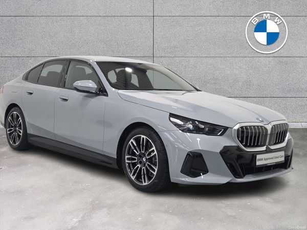 BMW 5-Series Saloon, Petrol Hybrid, 2026, Grey