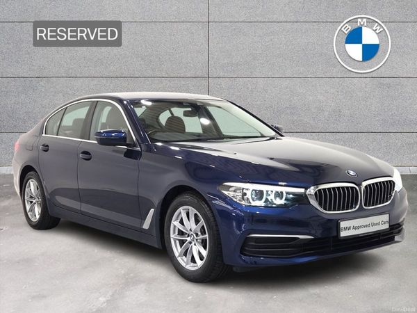 BMW 5-Series Saloon, Diesel, 2020, Blue