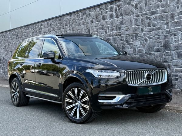 Volvo XC90 SUV, Petrol Plug-in Hybrid, 2022, Black