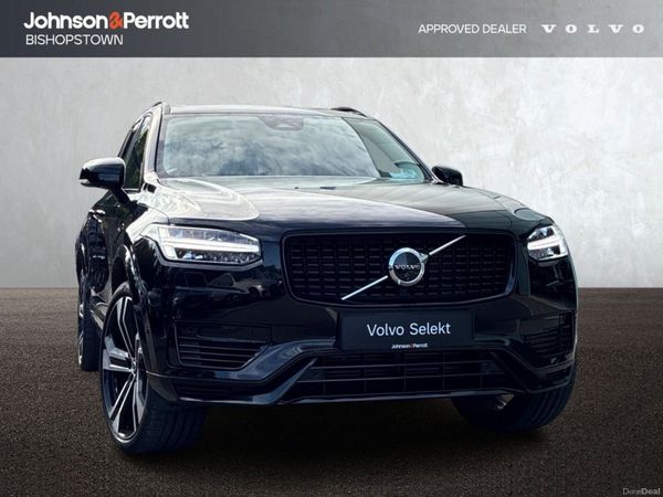 Volvo XC90 SUV, Petrol Plug-in Hybrid, 2024, Black