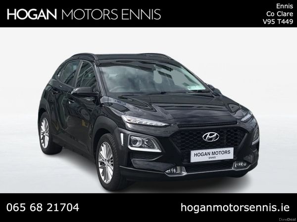 Hyundai KONA Hatchback, Petrol, 2019, Black
