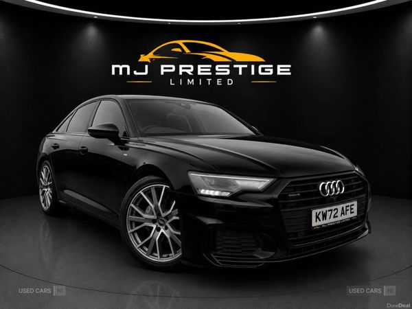 Audi A6 Saloon, Diesel Hybrid, 2023, Black