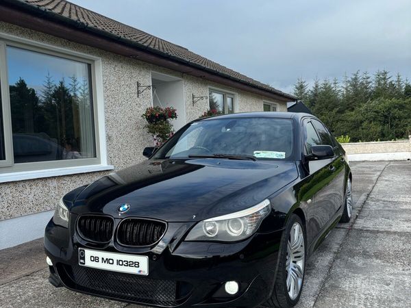 BMW 5-Series Saloon, Diesel, 2008, Black