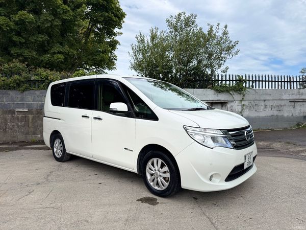 Nissan Serena MPV, Petrol Hybrid, 2015, White