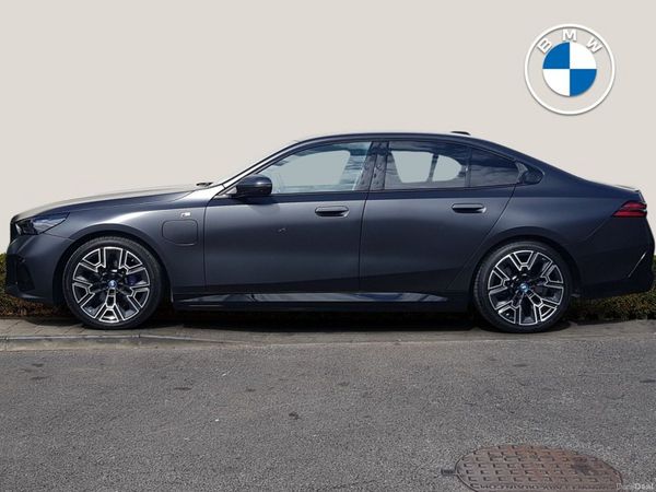 BMW 5-Series Saloon, Petrol Plug-in Hybrid, 2024, Grey