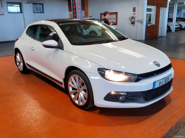 Volkswagen Scirocco Hatchback, Diesel, 2011, White