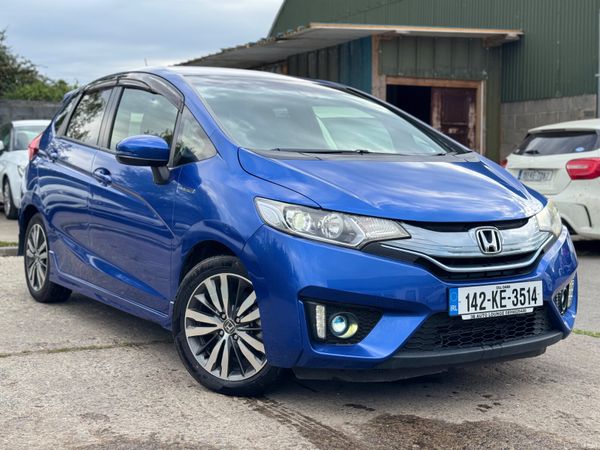 Honda Fit Hatchback, Petrol Hybrid, 2014, Blue