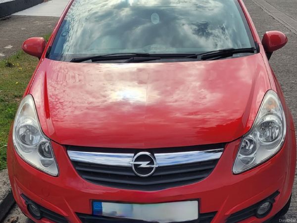 Opel Corsa Hatchback, Petrol, 2010, Red