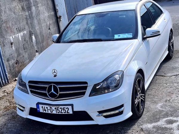 Mercedes-Benz C-Class Saloon, Diesel, 2014, White