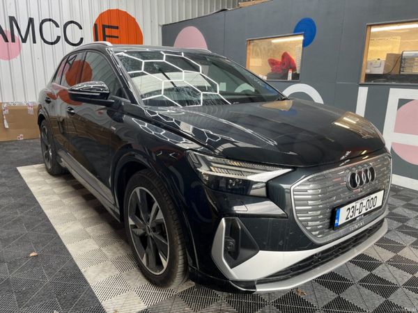 Audi Q4 e-tron SUV, Electric, 2023, Black