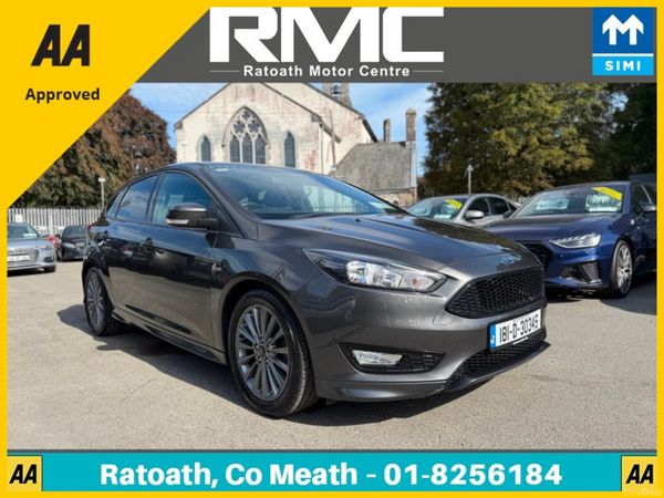 Ford Focus Hatchback, Petrol, 2018, Grey