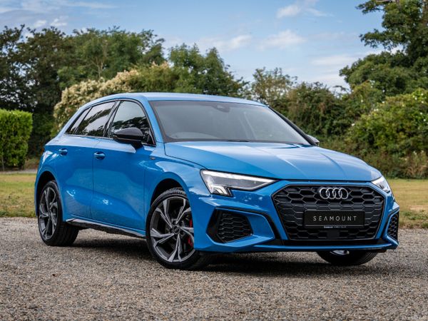 Audi A3 Hatchback, Petrol Plug-in Hybrid, 2023, Blue