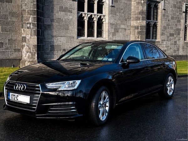 Audi A4 Saloon, Petrol, 2017, Black