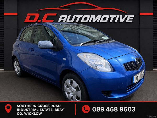 Toyota Yaris Hatchback, Petrol, 2008, Blue