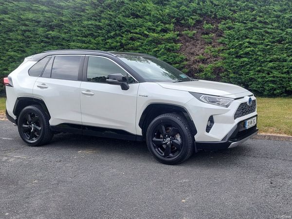 Toyota RAV4 SUV, Petrol Hybrid, 2020, White