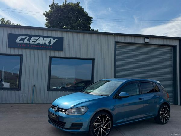 Volkswagen Golf Hatchback, Diesel, 2014, Blue