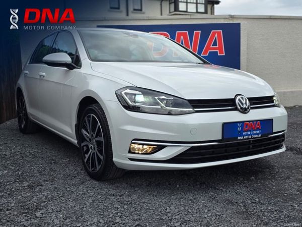 Volkswagen Golf Hatchback, Petrol, 2018, White