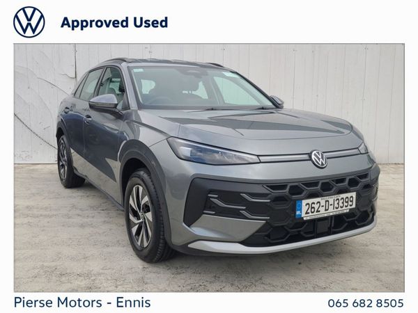 Volkswagen T-Roc SUV, Petrol, 2026, Grey
