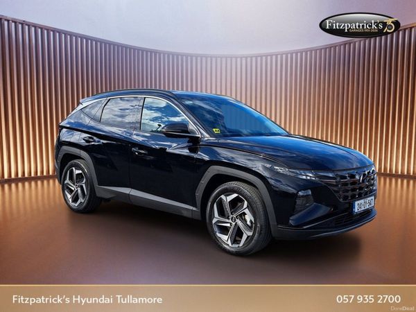 Hyundai Tucson SUV, Petrol Plug-in Hybrid, 2024, Black