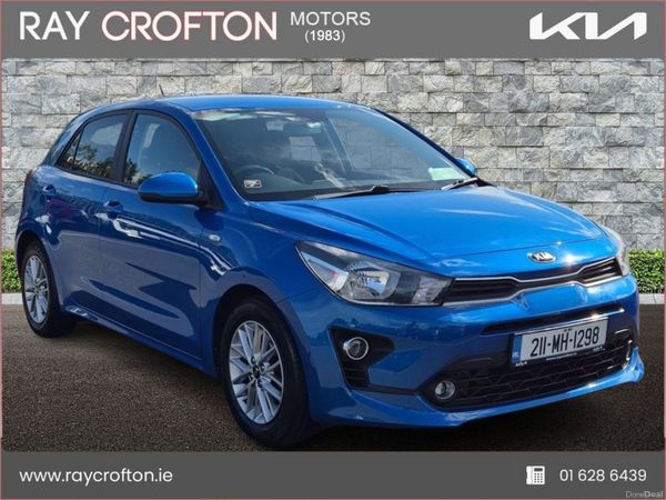 Kia Rio Hatchback, Petrol, 2021, Blue