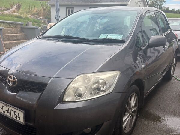 Toyota Auris Hatchback, Diesel, 2008, Grey