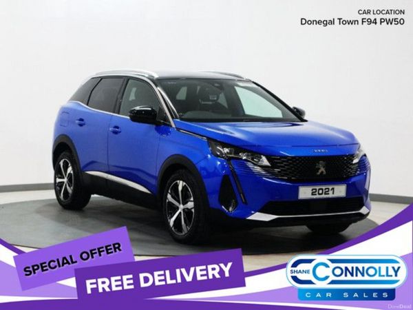 Peugeot 3008 MPV, Petrol, 2021, Blue