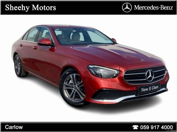 Mercedes-Benz E-Class Saloon, Diesel, 2021, Red