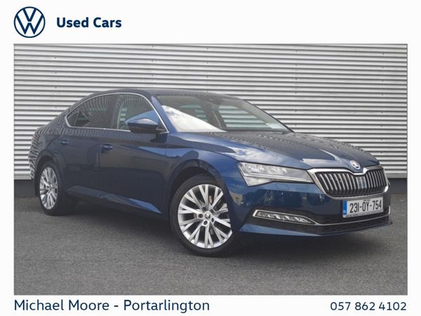 Skoda Superb Saloon, Diesel, 2023, Blue