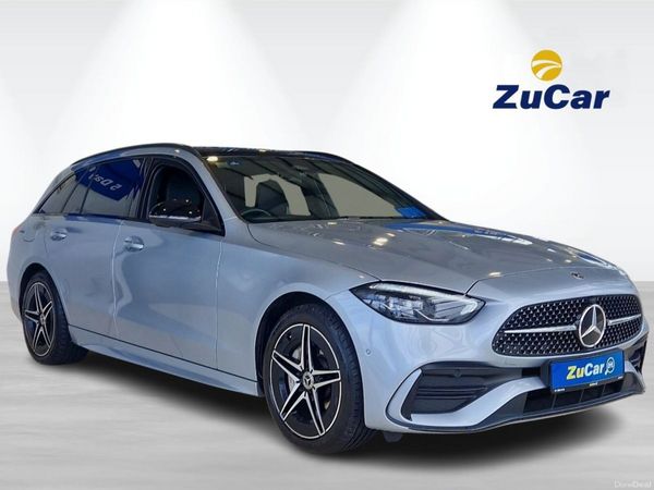 Mercedes-Benz C-Class Estate, Petrol Plug-in Hybrid, 2025, Silver