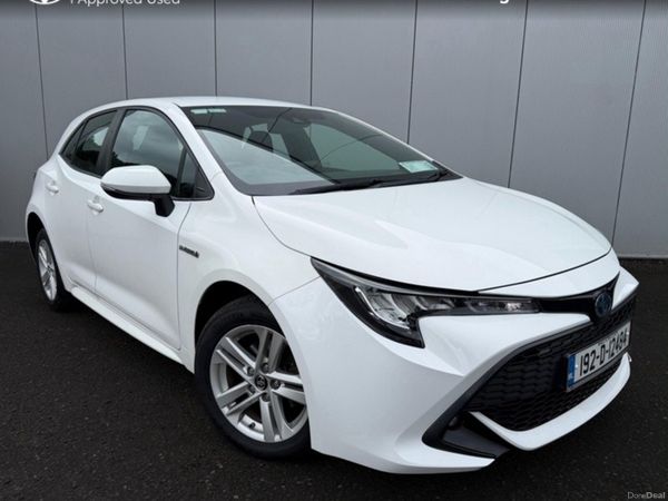 Toyota Corolla Hatchback, Petrol Hybrid, 2019, White