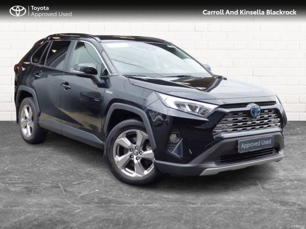 Toyota RAV4 SUV, Petrol Hybrid, 2020, Black