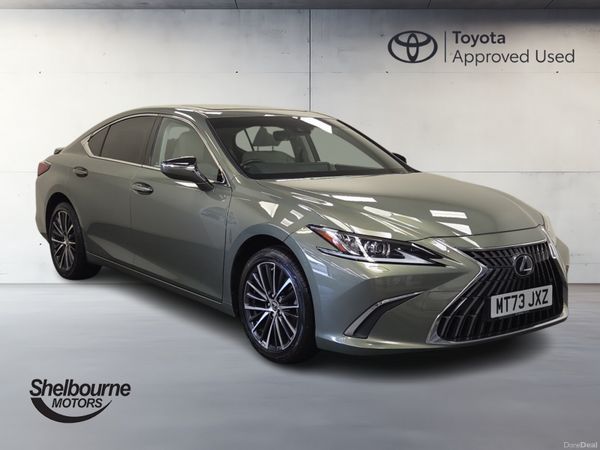 Lexus ES Saloon, Petrol Hybrid, 2023, Green