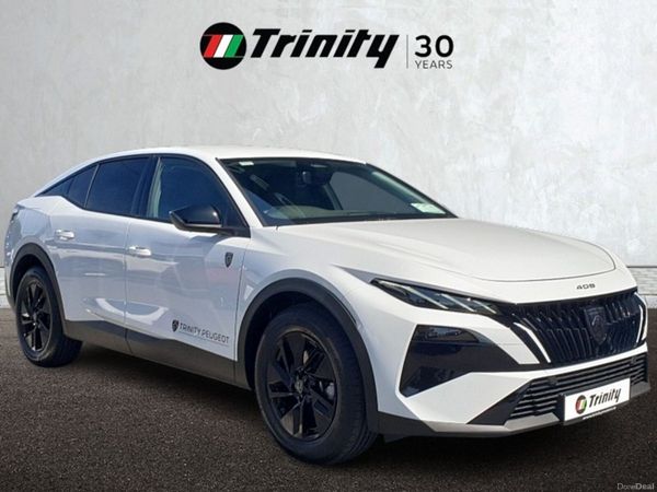 Peugeot 408 Coupe, Petrol Hybrid, 2026, White