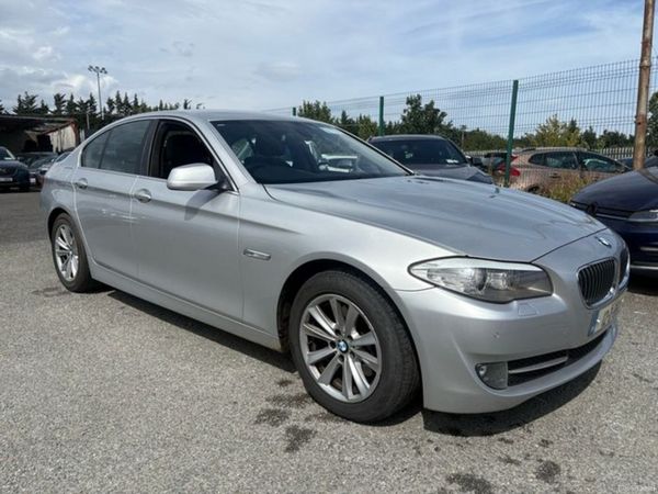 BMW 5-Series Saloon, Diesel, 2012, Silver