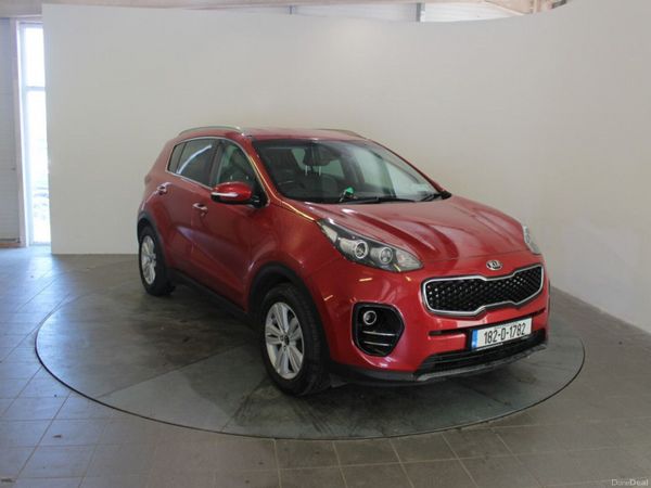 Kia Sportage SUV, Diesel, 2018, Red
