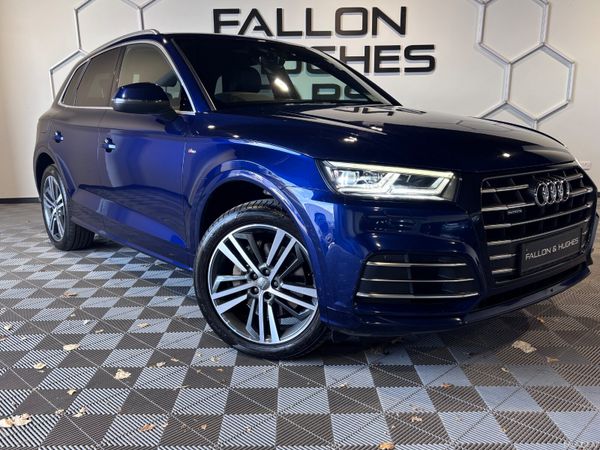 Audi Q5 SUV, Petrol Plug-in Hybrid, 2020, Blue