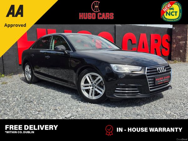 Audi A4 Saloon, Diesel, 2017, Black