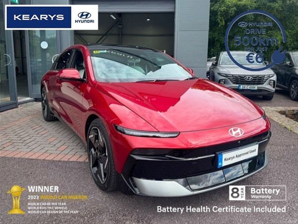 Hyundai IONIQ 6 Saloon, Electric, 2026, Red
