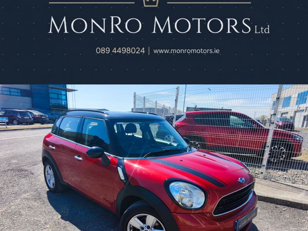 Mini Countryman Hatchback, Petrol, 2015, Red