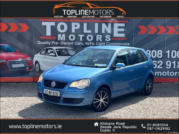 Volkswagen Polo Hatchback, Petrol, 2007, Blue