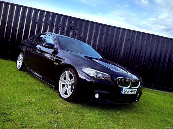 BMW 5-Series Saloon, Diesel, 2016, Black