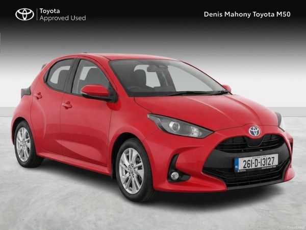 Toyota Yaris Hatchback, Petrol Hybrid, 2026, Red