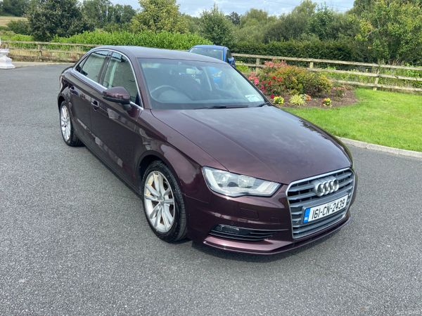 Audi A3 Saloon, Petrol, 2016, Red