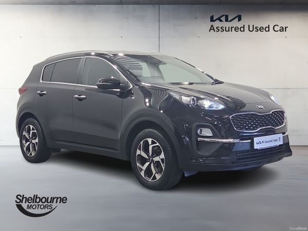 Kia Sportage Estate, Petrol, 2021, Black