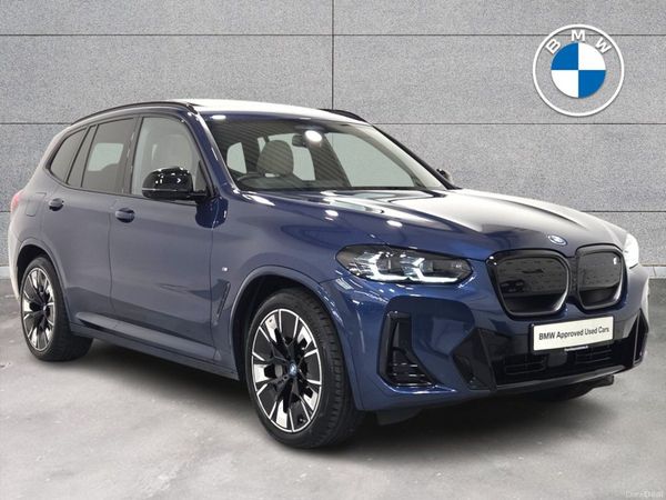 BMW iX3 SUV, Electric, 2024, Blue