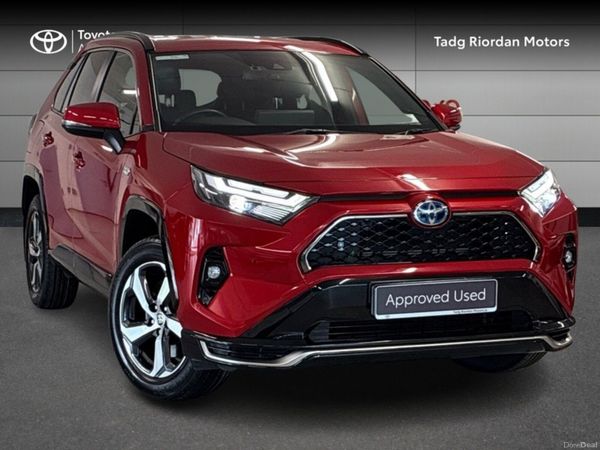 Toyota RAV4 SUV, Petrol Plug-in Hybrid, 2023, Red